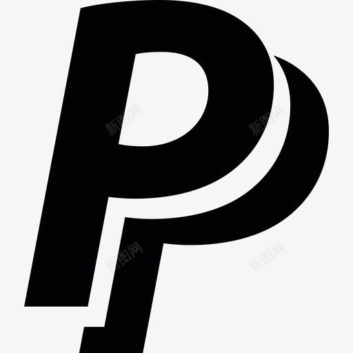 Paypal标识商业图标svg_新图网 https://ixintu.com Paypal标识 商业