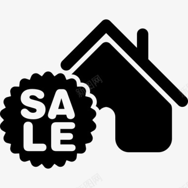 出售房屋商业家庭图标图标