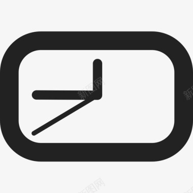 矩形桌面手表井字游戏图标图标