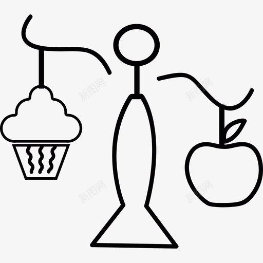 甜食与水果食物生活方式图标svg_新图网 https://ixintu.com 甜食与水果 生活方式 食物