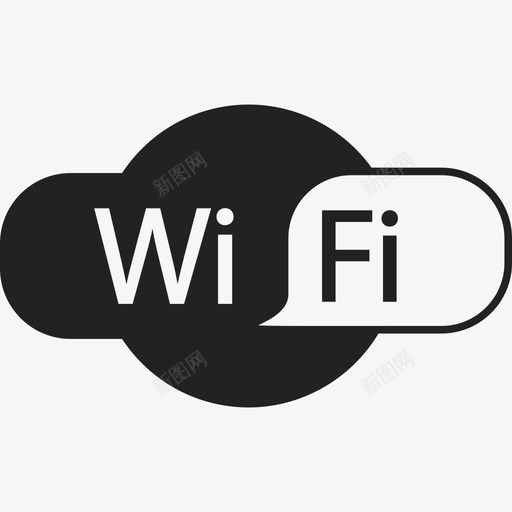 Wifi徽标标志ios7套装填充2图标svg_新图网 https://ixintu.com Wifi徽标 ios7套装填充2 标志