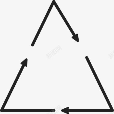 三角形形状通用01图标图标