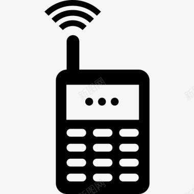 旧手机通话工具和器具电话图标图标
