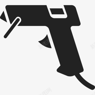 胶水枪工具和器具工具图标图标