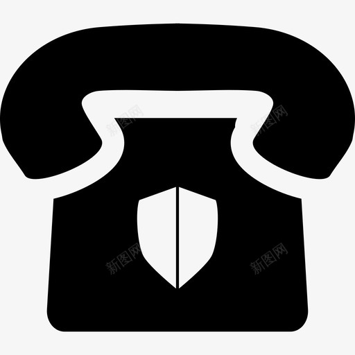 老式电话工具和器具电话图标svg_新图网 https://ixintu.com 工具和器具 电话图标 老式电话