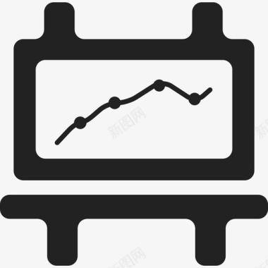 图表演示统计业务通用10图标图标