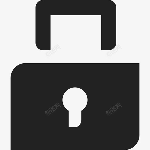 上锁挂锁工具和器具通用02图标svg_新图网 https://ixintu.com 上锁挂锁 工具和器具 通用02