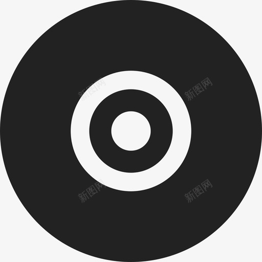 音乐Cd形状通用03图标svg_新图网 https://ixintu.com 形状 通用03 音乐Cd