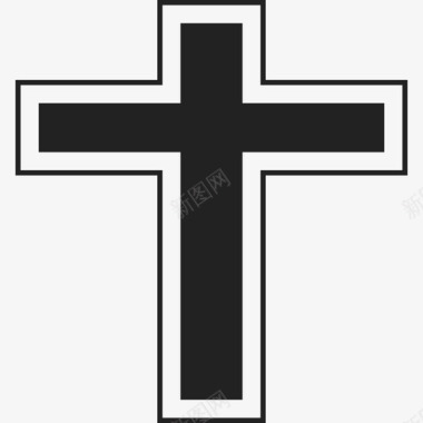 基督教十字勋章七分之一满2图标图标