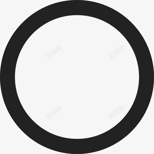 圆环形状图标svg_新图网 https://ixintu.com 圆环 形状