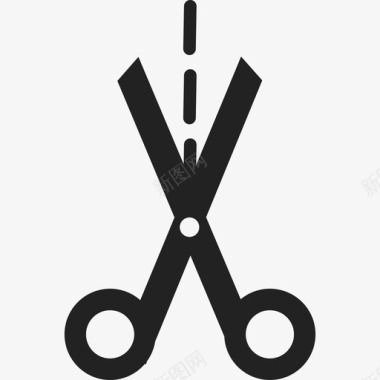 剪刀剪工具和器具电子购物图标图标