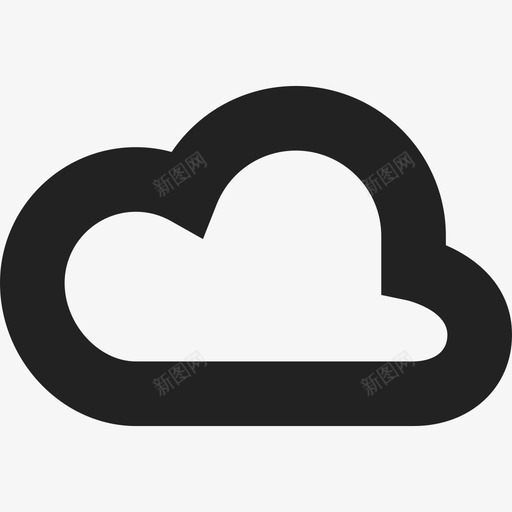 小可爱的云形状通用11图标svg_新图网 https://ixintu.com 小可爱的云 形状 通用11