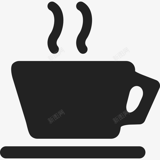 咖啡热杯食物通用03图标svg_新图网 https://ixintu.com 咖啡热杯 通用03 食物