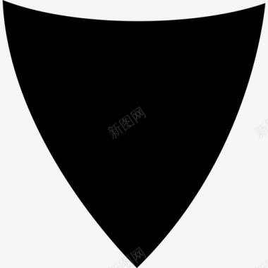 三角护盾安全护盾图标图标