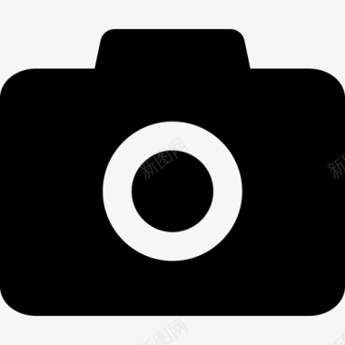 数码相机外形多媒体ios7高级填充图标图标