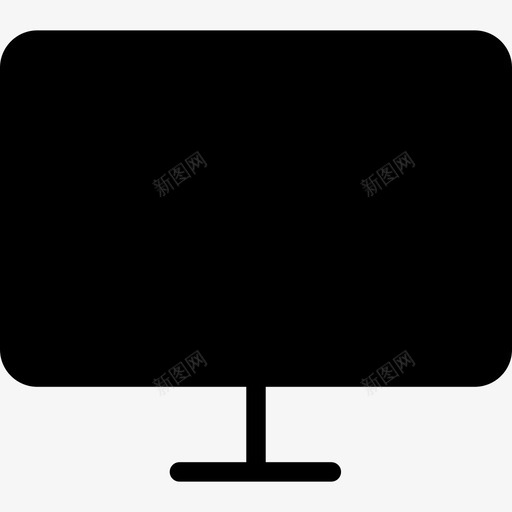 平板显示器技术ios7黑色2图标svg_新图网 https://ixintu.com ios7黑色2 平板显示器 技术