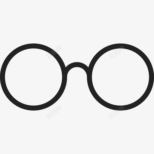 轻型眼镜时尚ios7超轻2图标svg_新图网 https://ixintu.com ios7超轻2 时尚 轻型眼镜
