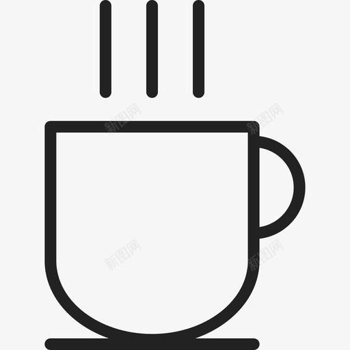 热咖啡杯食物ios7超轻2图标svg_新图网 https://ixintu.com ios7超轻2 热咖啡杯 食物