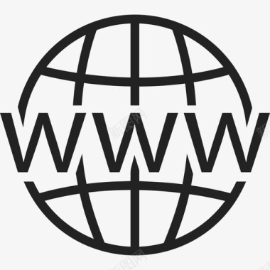 网格上的万维网Webios7集填充2图标图标