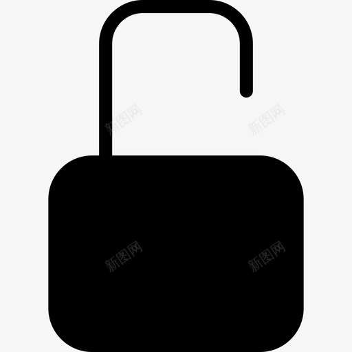 解锁安全ios7黑色2图标svg_新图网 https://ixintu.com ios7黑色2 解锁安全