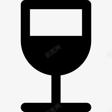 半杯酒食物ios7高级酒图标图标