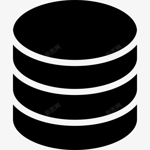 数据存储设备商业ios7黑色2图标svg_新图网 https://ixintu.com ios7黑色2 商业 数据存储设备