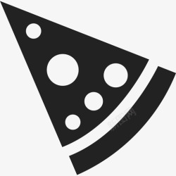 7片三角比萨片食品ios7填充2图标高清图片