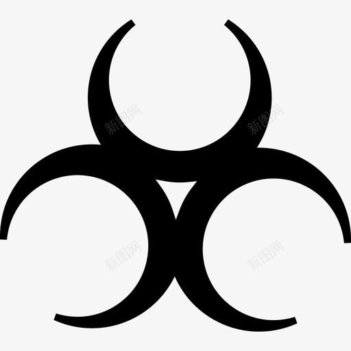 生物危害符号标志ios7已填充2套图标svg_新图网 https://ixintu.com ios7已填充2套 标志 生物危害符号