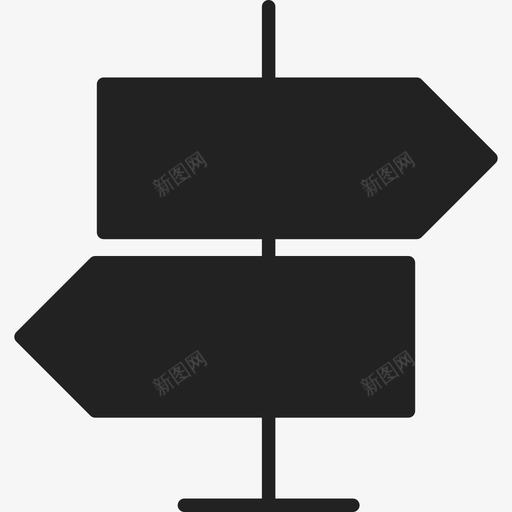 方向标志标志ios7高级填充2图标svg_新图网 https://ixintu.com ios7高级填充2 方向标志 标志