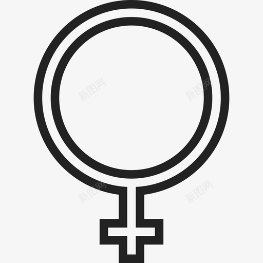 女性性别标志标志ios7高级填充2图标svg_新图网 https://ixintu.com ios7高级填充2 女性性别标志 标志