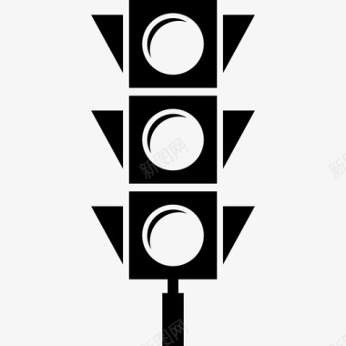 交通灯交通工具机械图标图标