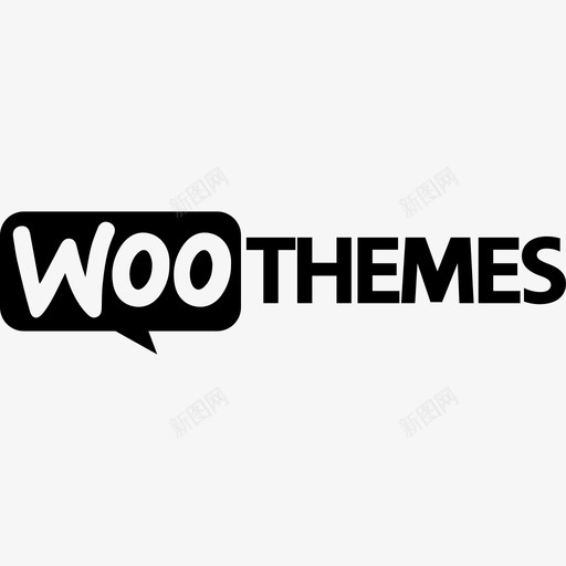 Woothemesweb网站徽标图标svg_新图网 https://ixintu.com Woothemes web 网站徽标