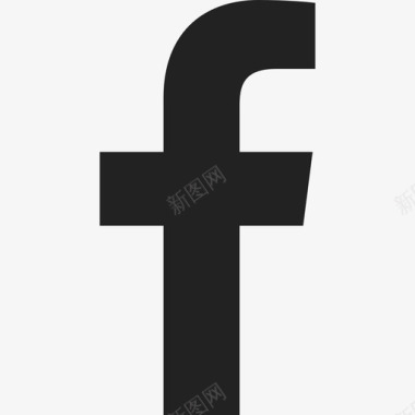 Facebook应用程序符号社交Facebook包图标图标