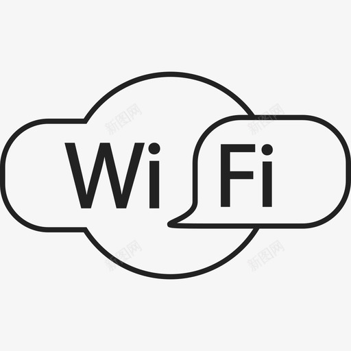 Wifi标牌ios7套装2图标svg_新图网 https://ixintu.com Wifi ios7套装2 标牌