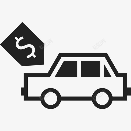 汽车销售运输机械图标svg_新图网 https://ixintu.com 机械 汽车销售 运输