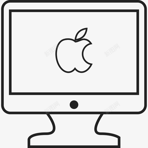 Mac计算机ios7设置行2图标svg_新图网 https://ixintu.com Mac ios7设置行2 计算机