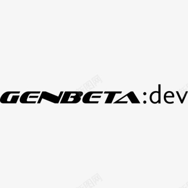 GenbetaDev社交媒体网站标识图标图标