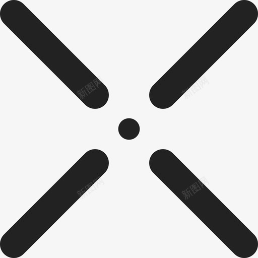 瞄准十字标志十字准星图标svg_新图网 https://ixintu.com 十字准星 标志 瞄准十字