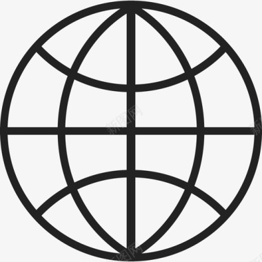 全球网格徽标网络ios7lite2图标图标