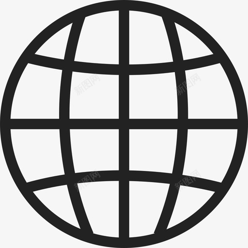 全球网格ios7集合线性1边框颜色图标svg_新图网 https://ixintu.com ios7集合线性1 全球网格 边框颜色