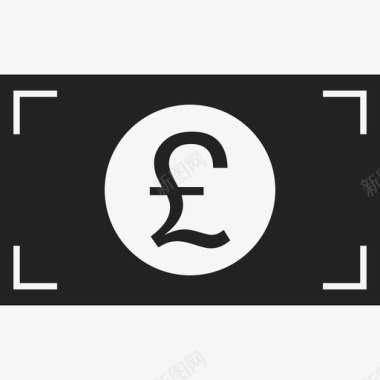 英镑钞票商业现金包2图标图标