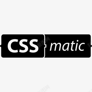 CSSmaticweb网站徽标图标图标