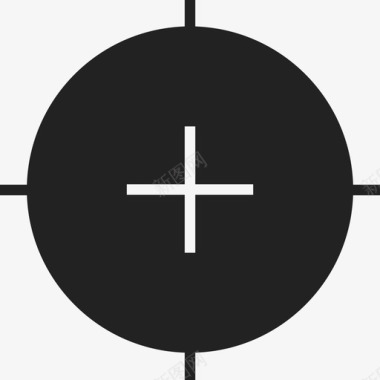 狙击手目标界面ios7高级填充2图标图标