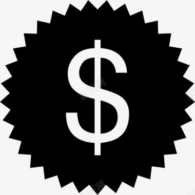 美元贴纸商业现金包2图标图标