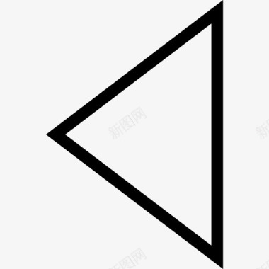 向左三角形箭头箭头箭头包图标图标