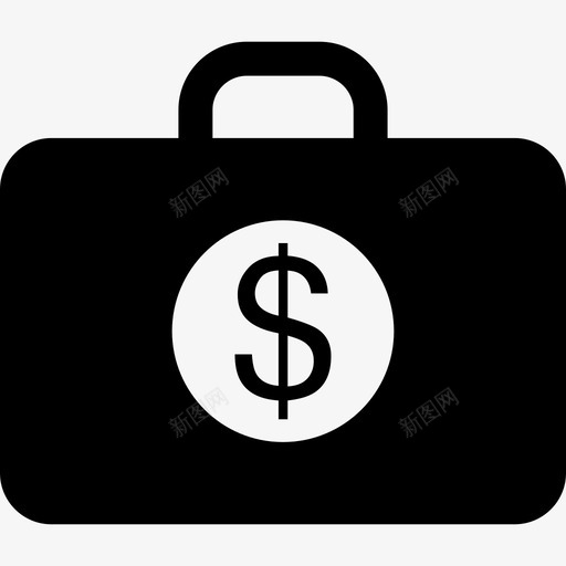 钱箱生意钱钱图标svg_新图网 https://ixintu.com 生意 钱箱 钱钱