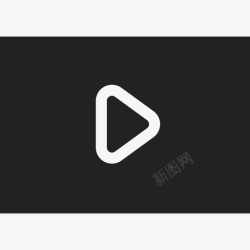 ios控件矩形内播放按钮控件ios7高级填充2图标高清图片