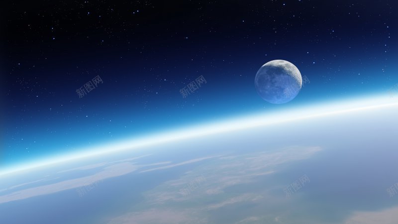 EarthandMoon天空白云蓝天白云合成场景天jpg设计背景_新图网 https://ixintu.com Earth Moon and 合成 场景 天空 海洋 白云 蓝天 蓝天白云