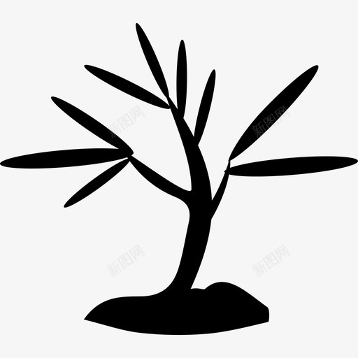 树木生长自然生态图标svg_新图网 https://ixintu.com 树木生长 生态 自然