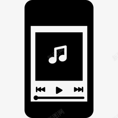IPhone音乐播放器音乐和声音2图标图标